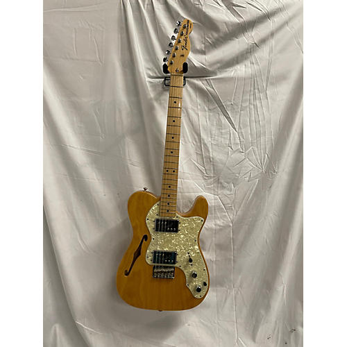 Used Fender Deluxe Thinline Telecaster Vintage Natural Hollow Body Electric Guitar Vintage Natural