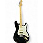 Used Fender Deluxe Triple Play Stratocaster HSS Black Solid Body Electric Guitar Black
