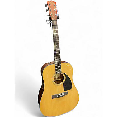 Used Fender Dg-06 Natural Acoustic Guitar