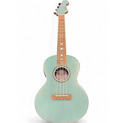 Used Fender Dhani Harrison Signature Ukulele Turquoise Ukulele