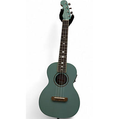 Used Fender Dhani Harrison Tenor Green Ukulele