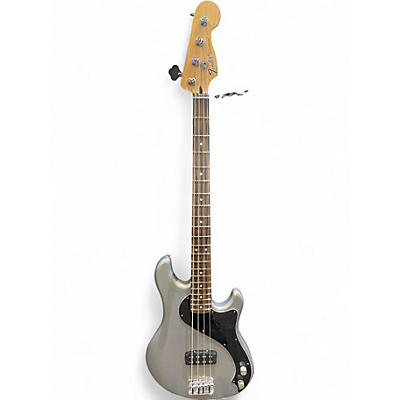 Used Fender Dimension Bass Silver Electric Bass Guitar