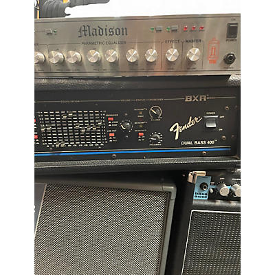 Used Fender Dual Bass 400 Bass Amp Head