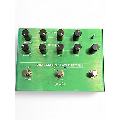 Used Fender Dual Marine Layer Reverb Effect Pedal