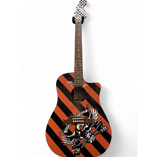 Fender Used Fender Duane Peters Sonoran Custom Graphic Acoustic Electric Guitar Custom Graphic