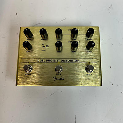 Fender Used Fender Duel Pugilist Distortion Effect Pedal