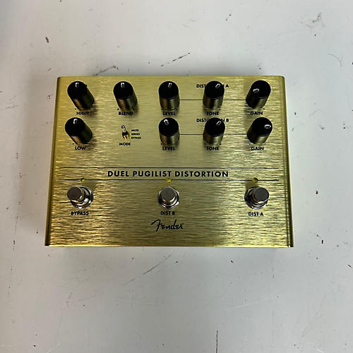 Fender Used Fender Duel Pugilist Distortion Effect Pedal