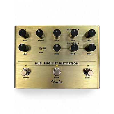 Used Fender Duel Pugilist Effect Pedal
