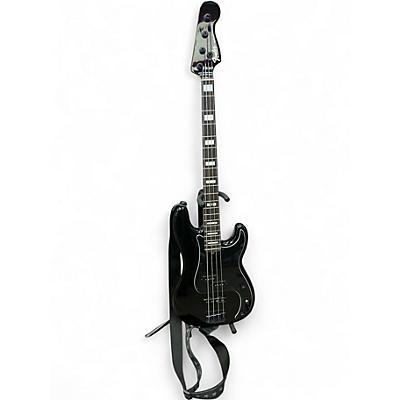 Used Fender Duff McKagan Deluxe Precision Bass Black Electric Bass Guitar