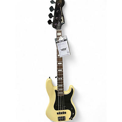 Used Fender Duff McKagan Signature Bass White Pearl Electric Bass Guitar