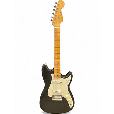 Used Fender Duo Sonic Black Solid Body Electric Guitar