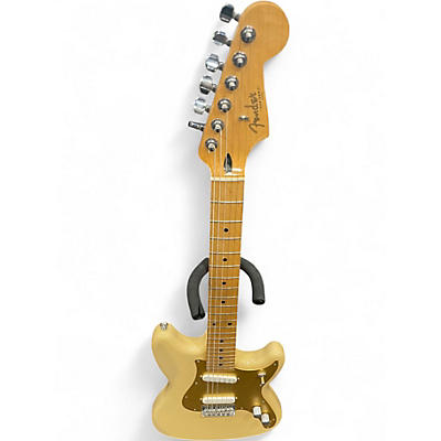 Used Fender Duo Sonic Cream Solid Body Electric Guitar