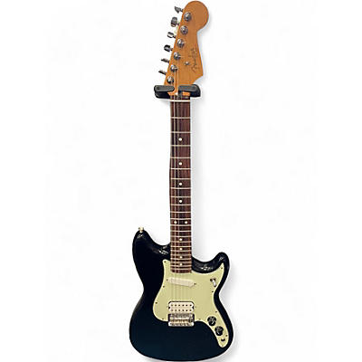 Used Fender Duo Sonic HS Black Solid Body Electric Guitar