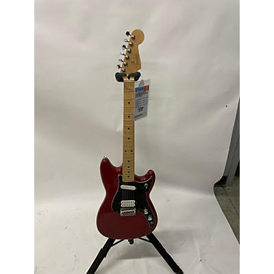 Fender Used Fender Duo Sonic HS Crimson Red Trans Solid Body Electric Guitar