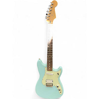 Used Fender Duo Sonic HS Daphne Blue Solid Body Electric Guitar