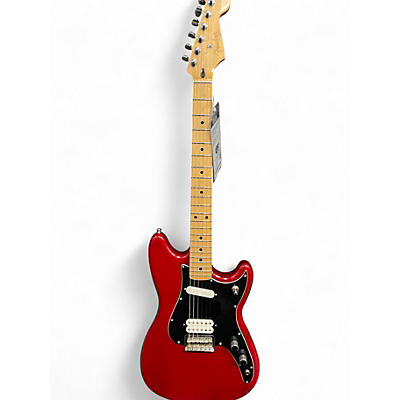 Used Fender Duo Sonic HS Hot Rod Red Solid Body Electric Guitar