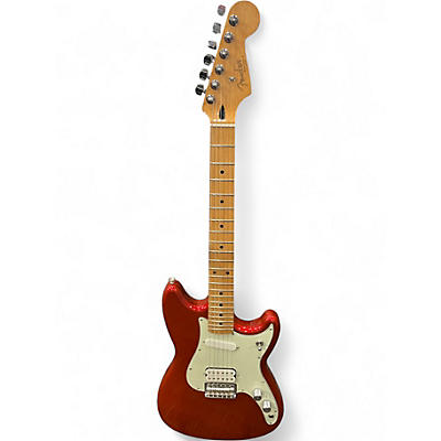 Used Fender Duo Sonic HS Red Solid Body Electric Guitar