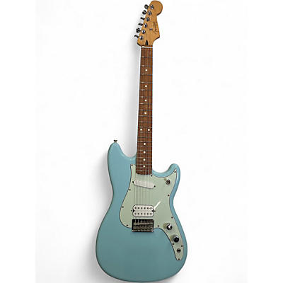 Used Fender Duo Sonic HS Sonic Blue Solid Body Electric Guitar