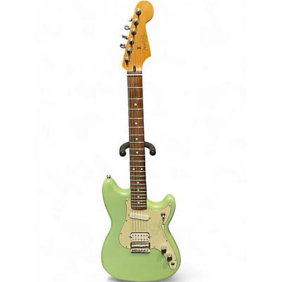 Used Fender Duo Sonic HS Surf Green Solid Body Electric Guitar