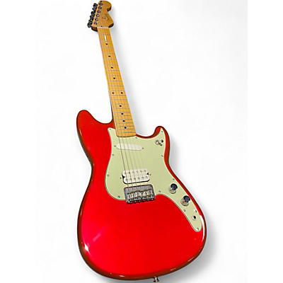 Used Fender Duo Sonic HS Torino Red Solid Body Electric Guitar