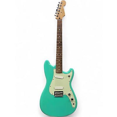 Used Fender Duo Sonic Seafoam Green Solid Body Electric Guitar