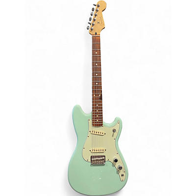 Used Fender Duo Sonic Seafoam Green Solid Body Electric Guitar