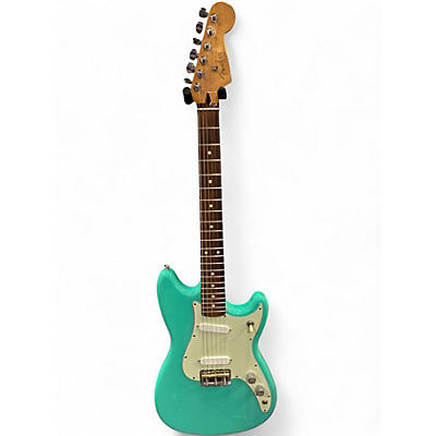 Used Fender Duo Sonic Surf Green Solid Body Electric Guitar