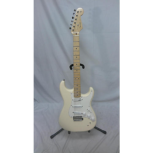 Fender Used Fender EOB Stratocaster Alpine White Solid Body Electric Guitar Alpine White