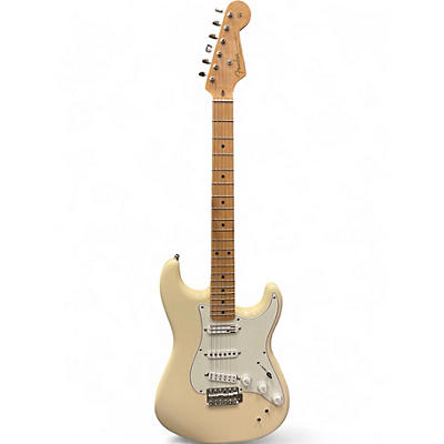 Used Fender EOB Stratocaster Olympic White Solid Body Electric Guitar