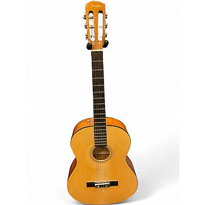 Used Fender ESC105 Natural Classical Acoustic Guitar