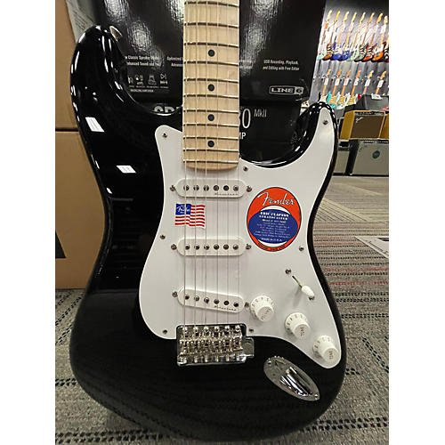 Fender Used Fender Eric Clapton Brownie Tribute Stratocaster Black Solid Body Electric Guitar Black