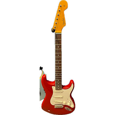 Fender Used Fender Eric Johnson RW Stratocaster Dakota Red Solid Body Electric Guitar