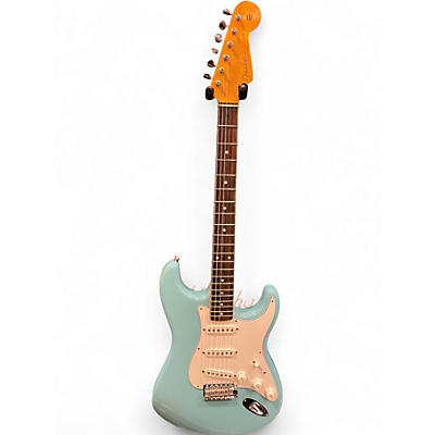 Used Fender Eric Johnson Rosewood Tropical Turquoise Solid Body Electric Guitar