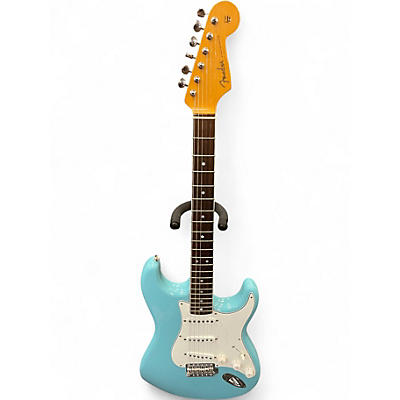 Used Fender Eric Johnson Signature Stratocaster RW Tropical Turquoise Solid Body Electric Guitar