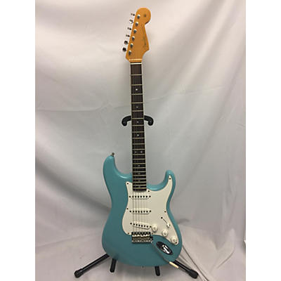 Fender Used Fender Eric Johnson Signature Stratocaster TEAL Solid Body Electric Guitar