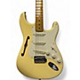 Used Fender Used Fender Eric Johnson Signature Stratocaster Thinline Vintage White Hollow Body Electric Guitar Vintage White