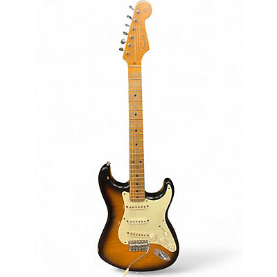 Used Fender Eric Johnson Stratocaster 2 Color Sunburst Solid Body Electric Guitar