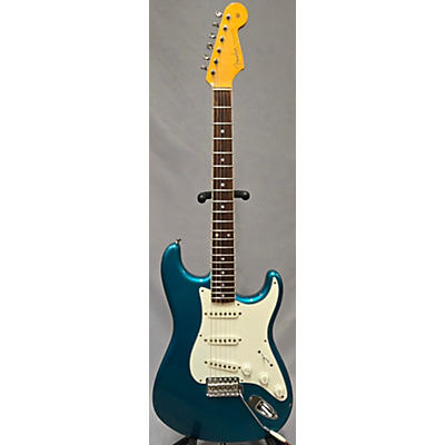 Fender Used Fender Eric Johnson Stratocaster Lucerne Aqua Firemist Solid Body Electric Guitar