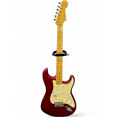 Used Fender Eric Johnson Stratocaster RUBY RED Solid Body Electric Guitar