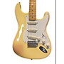 Used Fender Used Fender Eric Johnson Thinline Stratocaster Cream Hollow Body Electric Guitar Cream