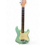 Used Fender Eric Johnson Thinline Stratocaster Tropical Turquoise Hollow Body Electric Guitar Tropical Turquoise