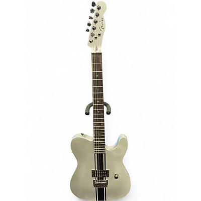 Used Fender Esquire GT Silver Solid Body Electric Guitar