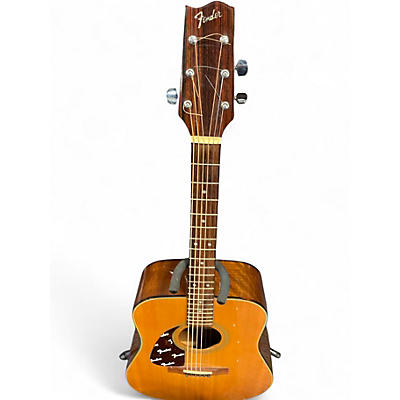 Used Fender F-210 LH Natural Acoustic Guitar