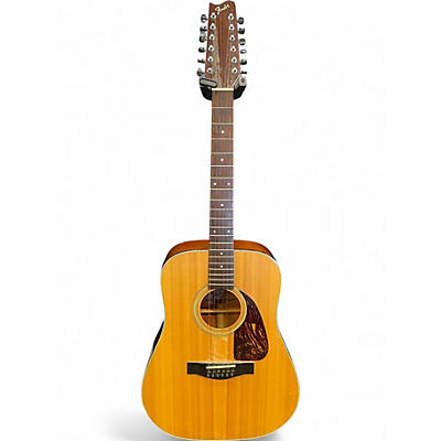 Used Fender F-310-12 Natural 12 String Acoustic Guitar