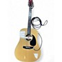 Used Fender F-35 Natural Acoustic Electric Guitar Natural