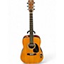 Used Fender F-35 Natural Acoustic Guitar Natural