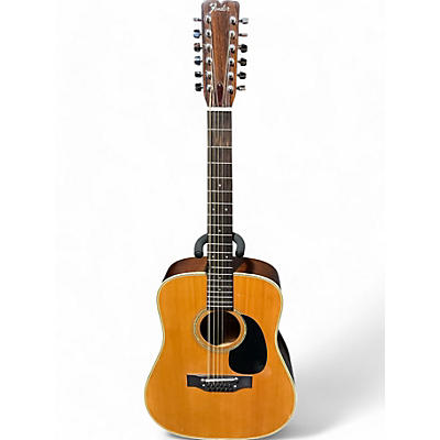 Fender Used Fender F-55-12 Natural 12 String Acoustic Guitar