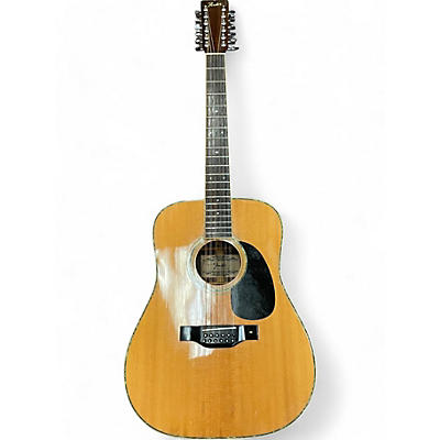 Fender Used Fender F-80-12 Natural 12 String Acoustic Guitar