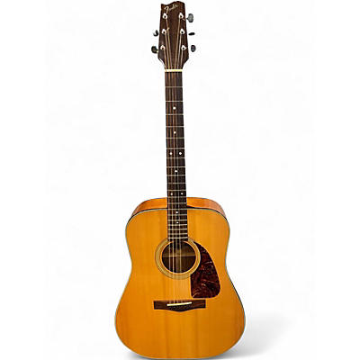 Used Fender F210 Natural Acoustic Guitar