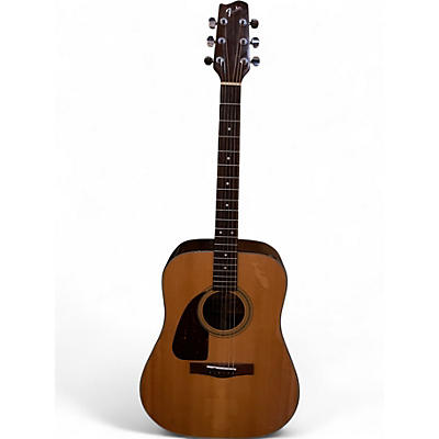 Used Fender F210LH Natural Acoustic Guitar